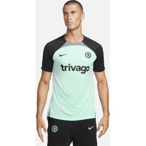 Chelsea FC Strike Derde Nike Dri-FIT knit voetbaltop met korte mouwen voor heren - Groen