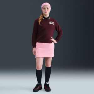 Nike Club rok van sweatstof - Roze