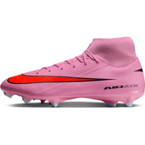 Nike Mercurial Superfly 10 Academy high-top voetbalschoenen (meerdere ondergronden) - Roze