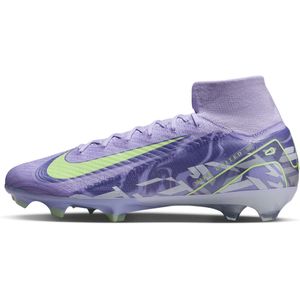 Nike United Mercurial Superfly 10 Elite high-top voetbalschoenen (stevige ondergrond) - Paars