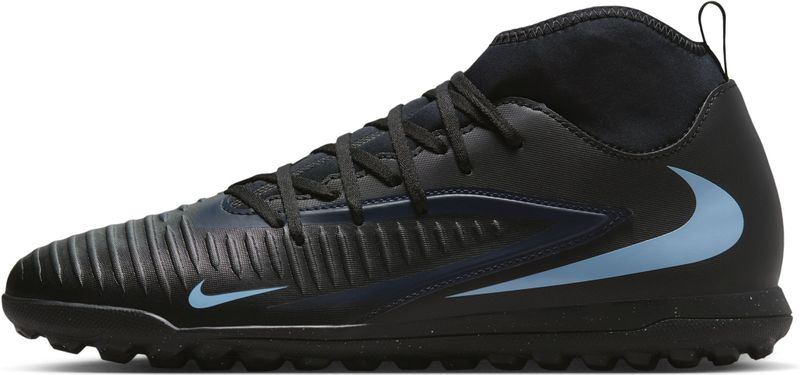 Nike Phantom 6 High Club voetbalschoenen (turf) - Zwart