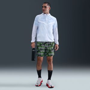 Nike Challenger Hardloopshorts met binnenbroek voor heren (18 cm) - Zwart