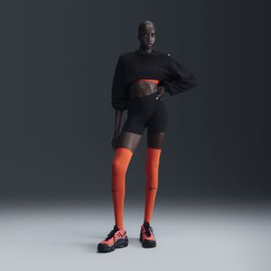 Nike Zenvy bikeshorts met iets ondersteunende hoge taille voor dames (13 cm) - Zwart