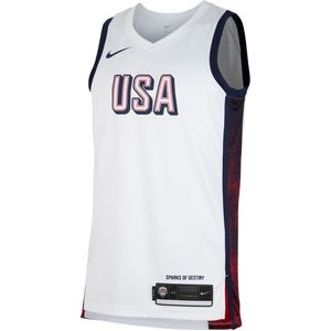USAB Limited Home Nike basketbaljersey voor heren - Wit