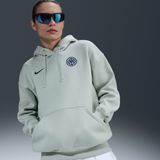 Nike - Inter Milan Phoenix Fleece - Oversized Voetbalhoodie - Grijs