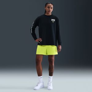 Nike Essential Dri-FIT mesh basketbalshorts voor dames - Groen