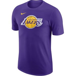 Los Angeles Lakers Essential Nike NBA T-shirt voor heren - Paars