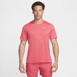 Nike Rise 365 Dri-FIT hardlooptop met korte mouwen voor heren - Roze