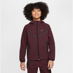 Nike Tech geweven jongensjack - Rood