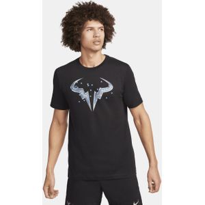 NikeCourt Dri-FIT Rafa T-shirt voor heren - Zwart