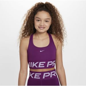 Nike Swoosh sport-bh voor meisjes - Paars