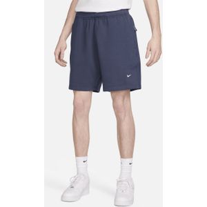 Nike Solo Swoosh fleeceshorts voor heren - Blauw