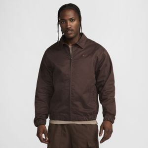 Nike Life geweven Harrington jack voor heren - Bruin