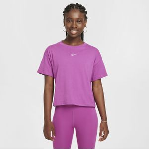 Nike Sportswear Essential T-shirt voor meisjes - Paars