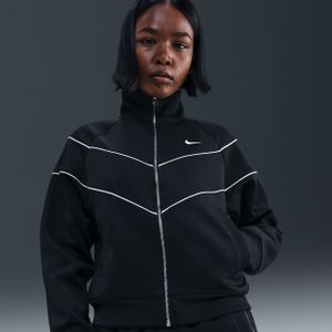 Nike Windrunner Knit damesjack - Zwart