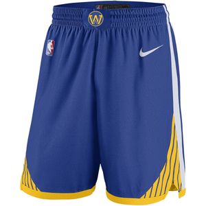 Golden State Warriors Icon Edition Swingman Nike NBA-herenshorts - Blauw