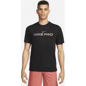 Nike Dri-FIT Fitness T-shirt voor heren - Zwart