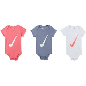 Nike Driedelige rompertjesset voor baby's (0-6 maanden) - Roze