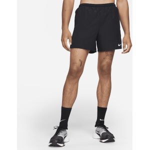 Nike Challenger Hardloopshorts met binnenbroek voor heren (13 cm) - Zwart