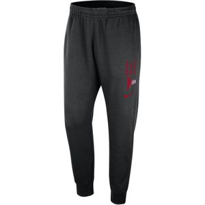 Chicago Bulls Club Courtside Nike NBA-joggingbroek voor heren - Zwart