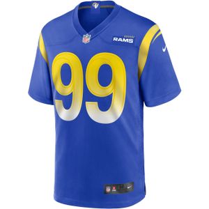 Aaron Donald Los Angeles Rams Nike NFL American football wedstrijdjersey voor heren - Blauw