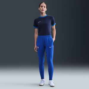 Nike - Dri-FIT Knit - Voetbalbroek - Blauw - Dames