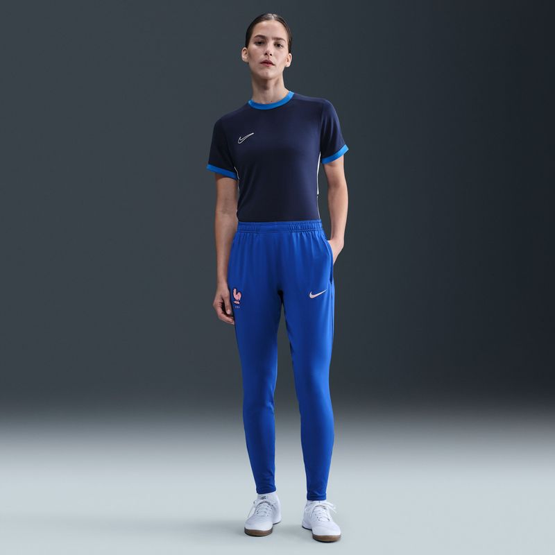 Nike - Dri-FIT Knit - Voetbalbroek - Blauw - Dames