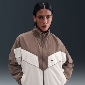 Nike Geweven damesjack - Bruin