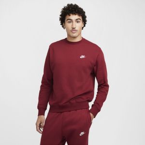 Nike Sportswear Club Fleece Herentop met ronde hals - Rood