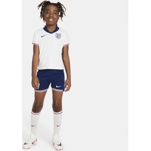 Engeland 2024/25 Stadium Thuis Nike driedelig replica-voetbaltenue voor kleuters - Wit