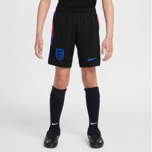 Engeland 2025/26 Stadium Uit Nike Dri-FIT replicavoetbalshorts voor kids - Zwart