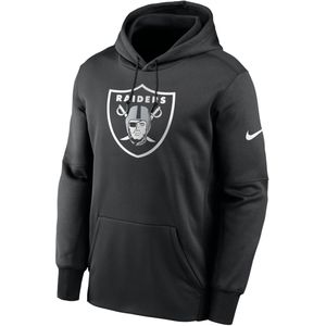 Nike Therma Prime Logo (NFL Las Vegas Raiders) Hoodie voor heren - Zwart
