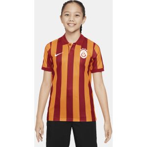 Galatasaray 2023/24 Stadium Derde Nike Dri-FIT voetbaltop met korte mouwen voor kids - Oranje