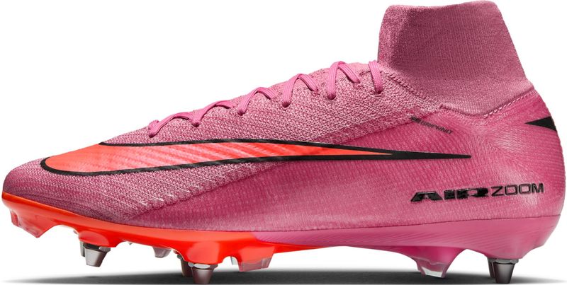 Nike - Mercurial Superfly 10 Elite SG-Pro - High-top Voetbalschoenen - Rood