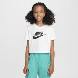 Nike - Futura - T-shirt - Zwart - Kwartmouw - Losse Pasvorm