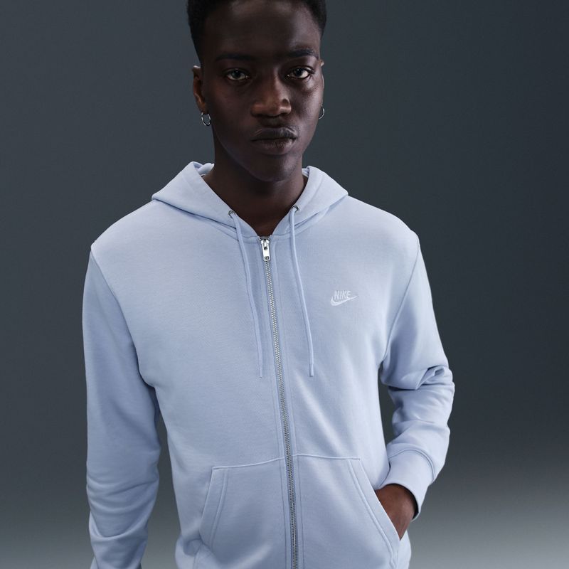 Nike - Club Hoodie - Zwart - Sweatstof - Dubbellaagse Capuchon