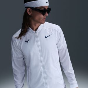Nike Dri-FIT Rafa Tennisjack voor heren - Wit