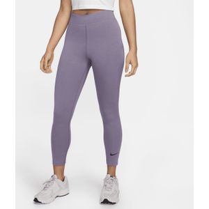 Nike Sportswear Classic 7/8-legging met hoge taille voor dames - Paars