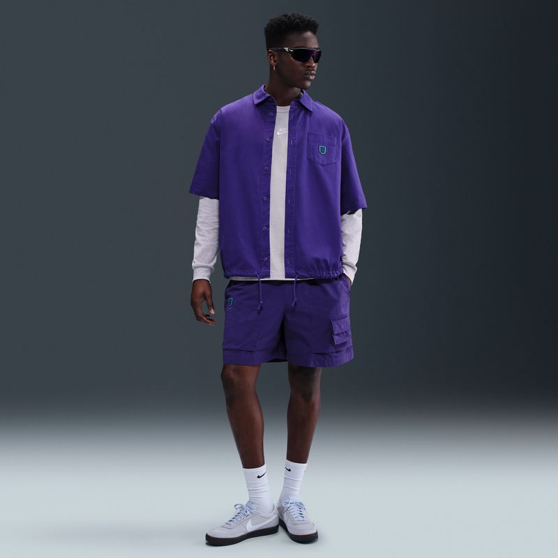 Nike - Life - Voetbalkampshorts - Paars