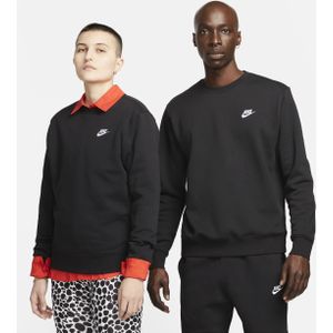 Nike Sportswear Club Fleece Herentop met ronde hals - Zwart