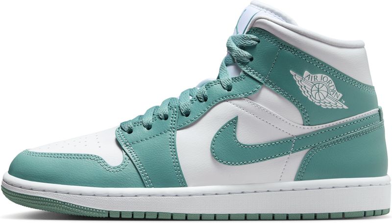 Jordan - Air 1 Mid - Sneakers - Sail en Varsity Red - Dames