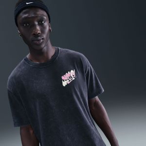 Nike basketbalshirt voor heren - Zwart