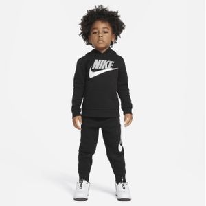 Nike Peuterset met hoodie en joggingbroek - Zwart