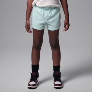 Jordan Brooklyn Essentials Dri-FIT shorts van sweatstof voor kids - Groen