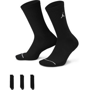 Jordan Everyday crew sokken (3 paar) - Zwart