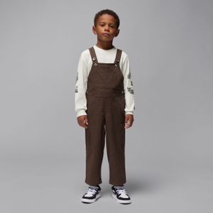 Jordan MVP tweedelige overallset voor kleuters - Bruin