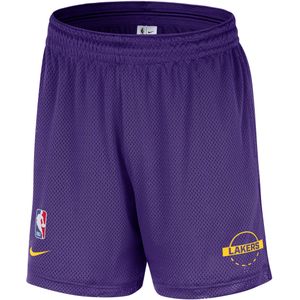 Los Angeles Lakers Nike NBA-herenshorts met mesh - Paars