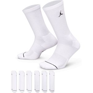 Jordan - X6 Crew Jumpman - Sokken - Wit/Zwart - Kinderen