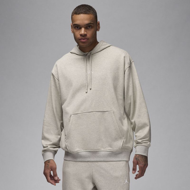 Jordan - Sport Crossover - Hoodie - Grijs - Katoen Jersey