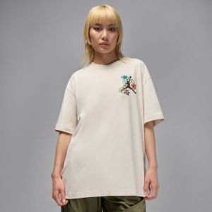 Jordan Flight oversized T-shirt met graphic voor dames - Bruin